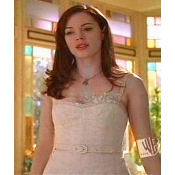 ASO PAIGE MATTHEWS ROSE MCGOWAN CHARMED Lace Corset Top RARE EUC - Picture 2 of 5